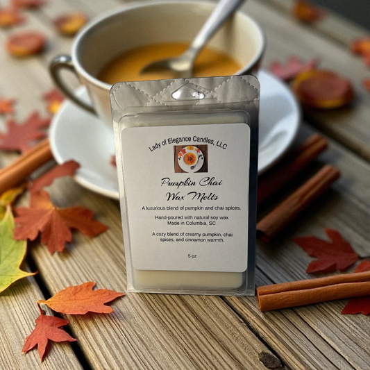 Pumpkin Chai – 5 oz Wax Melt